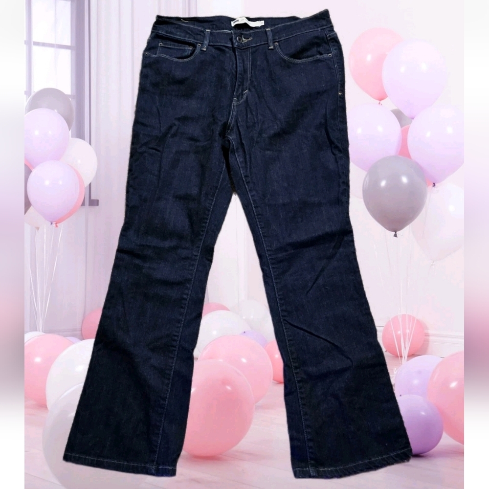 Levi's 515 Jeans Vintage Y2k Bootcut Womens 10 S Blue Hippie Grunge Preppy
